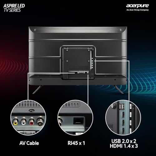Image of Acerpure 109 cm (43 inch) Aspire Series FHD LED Smart Google TV AP43FG41AASPD Model (Black)