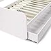 VS Venta-stock Cama Nido Juvenil Cora 90X190, Color Blanco, Dimensiones: 195cm (Largo),...
