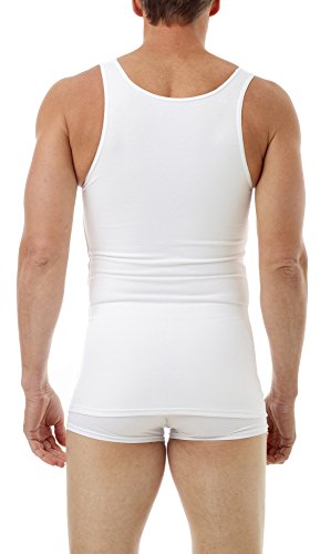 Underworks Cotton Fat and Bulge Concealer Compression Tank Top 3-Pack2