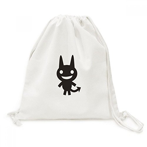 Sac à dos cordon toile Halloween imprimé Bat Bonne Peur