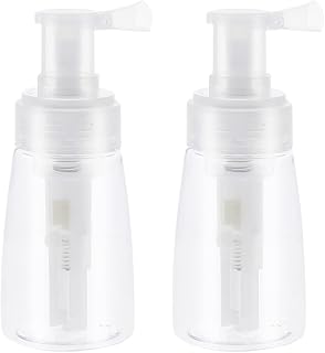Empty Powder Bottle 2PCS Empty Powder Travel Cosmetics Blower Barber Powder Spray Bottle Baby Powder Bottles Hair Spray Bottles Plastic Spray Bottles for Barber Shop Powder Spray Container