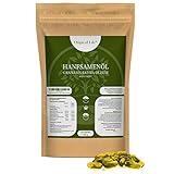 [page_title]-Hanföl 250 Softgel-Kapseln - Hochdosiert mit 2000 mg Tagesportion - kaltgepresst & naturbelassen - pflanzliche Omega 3 6-9 / Premium Cannabis Sativa - Großpackung XL - Made in Germany