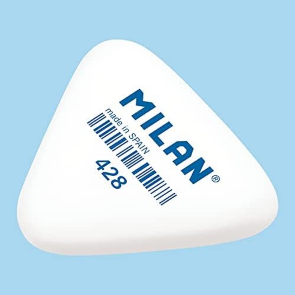 MILAN Box of 28 Thick Triangular Bread Crumb Bands, White