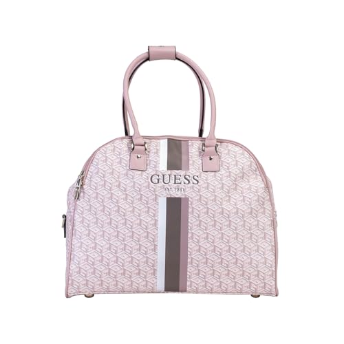 GUESS Wilder Deluxe Shopper Tote Pale Rose Logo
