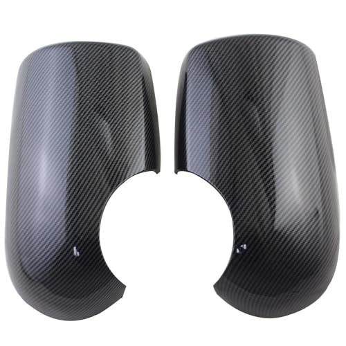 Poignées Ford Transit Mk6 Mk7 Mk8 2000-2014 aspect carbone ABS, lot de 2 pour personnalisation