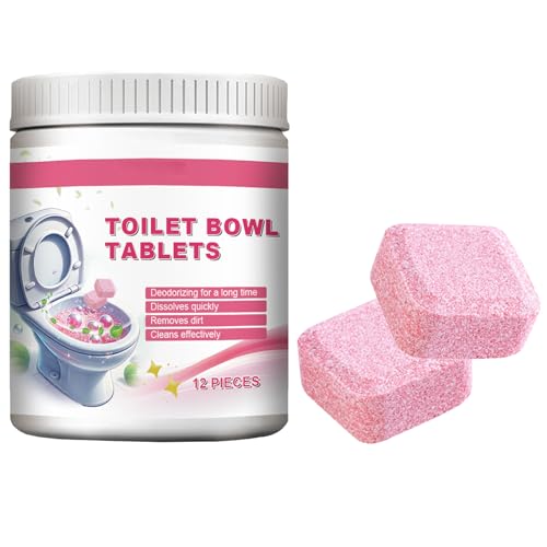 Tabletas de Limpieza de Inodoro,Pastillas de Limpieza de Inodoro,Tabletas de Limpieza de WC,Tabletas Limpiadoras De Inodoros,Limpiador de Inodoro Tabletas,12pc