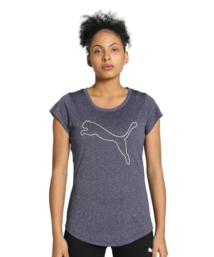 Image of Puma Run Graphic AOP SS Polyester Regular Fit Womens T-Shirt