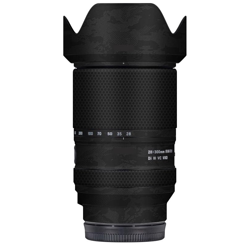 Coque de protection Tamron 28-300mm Sony film vinyle anti-rayure noir