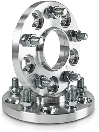 2 Pieces 0.59" 15mm Custom Hub Centric Wheel Spacers Adapters Bolt Pattern 5x120 to 5x120 Center Bore 66.9mm Compatible for New Camaro Malibu Lacrosse Regal CTS xTS Equionx