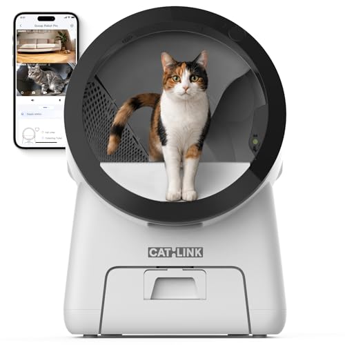 Image of CATLINK Scoop Robot Pro Automatic Litter Box with Dual AI Cameras