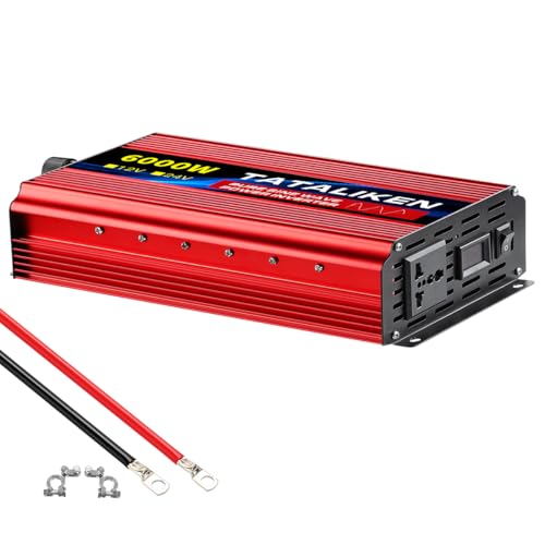 Convertisseur Pur Sinus 1600W : Solution aux Coupures Électriques pour Batterie 24V - 5