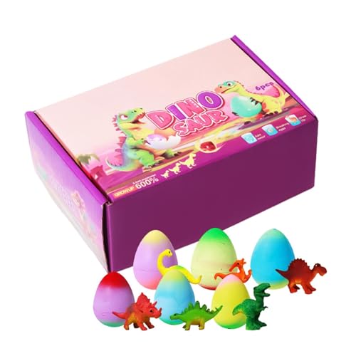 Huevos de dinosaurio que eclosionan juguetes educativos de agua para regalos de cumpleaños
