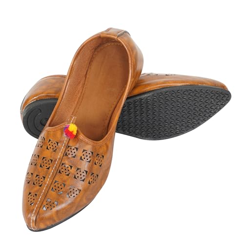 Image of DFR Mens Juttis Ethnic Mojaris | Casual Loafers Juti Shoe for Men