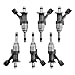 FLhsDH Replacement Accessories 6pcs Fuel injectors for 12668390 14-18 1500 4.3L V6 car Fuel System Parts Fuel injectors
