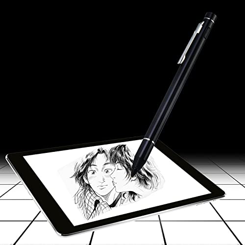 Stylet pour écrans tactiles argenté compatible smartphone et tablette - 2