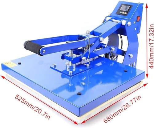 Máquina de termo prensado auto abierta 16 x 20 pulg miniatura 2