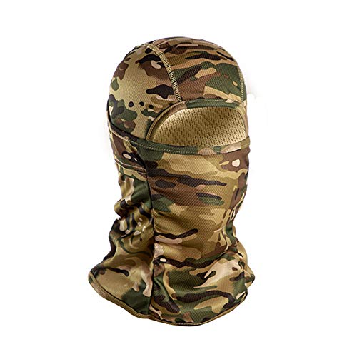 Casquette de Protection Solaire Couverture de Visage de Camouflage Coupe-Vent Anti-Poussière Chapeau de Protection UV Cagoule de Ski pour Hommes Femmes Sport Et Plein Air Cover