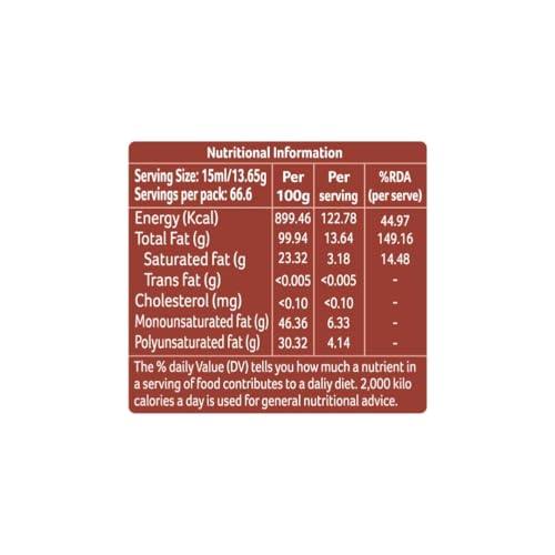 Image of Organic Tattva Cold Pressed Groundnut Oil 1 Litre | Organic Peanut Oil | Unrefined Edible Oil for Healthy Cooking | Natural Cold Press Oil (Pack of 2)