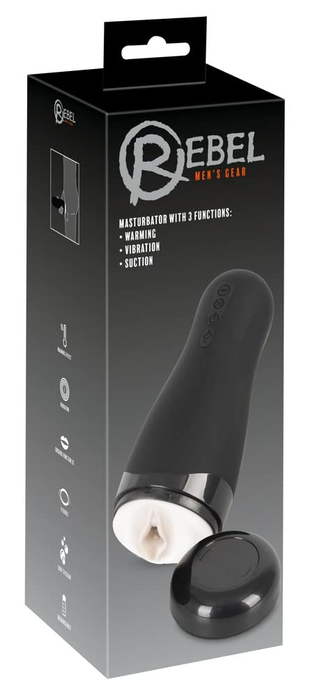 Saile International Vibrating Masturbator-5527040000 Schwarz One Size