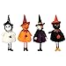MJGkhiy Halloween Deko Wichtel Halloween Herbst Hexe Deko Halloween Deko Zwerg Wichtel Figuren Handgemachte Plüsch GNOME Plüsch Halloween Zwerg Puppe Zwerg Ornamente Fenster Racks