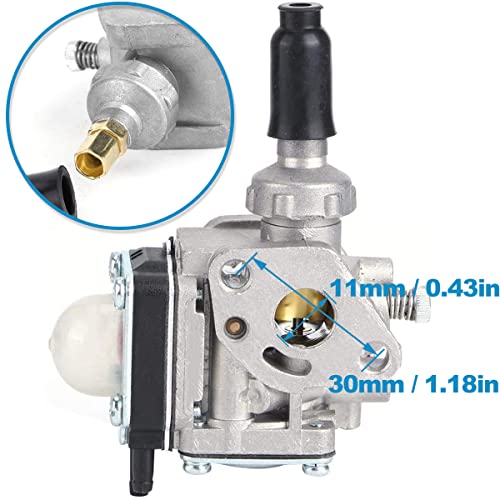 ZAMDOE Carburetor Kit for Kawasaki Th43 Th48 Engine Lawn Mower Trimmer Outdoor Gardening Tool - Image 2