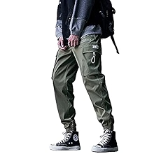 Single Road Mens Hip Hop Joggers Techwear Cargo Pants