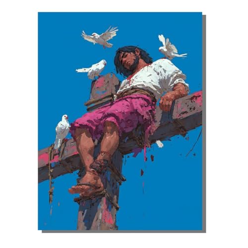 G NX hG (t[X) l̎q̂߂̃Mtg ŃyCg SҌ LbgŃyCg fW^G LXg 40x55 cm uVƃANG̋Ă܂ DIY Paint by Numbers rO[ 