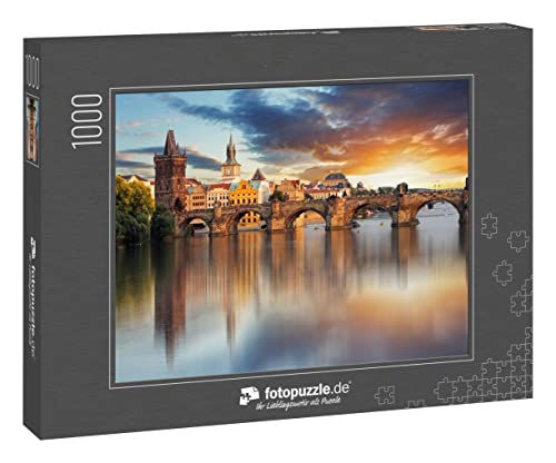 fotopuzzle.de: Puzzle 1000 Teile „Prag - Karlsbrücke, Tschechien“ Cover
