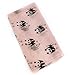 GERINLY Light Pink Panda Bear Wrap Scarfs for Ladies Cute Pandas Gifts for Women