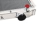 ALLOYWORKS 3 Row All Aluminum Radiator For 1990-1998 Toyota Landcruiser 80 Series 1HZ&1HDT HZJ80 4.2 Diesel MT PRO