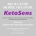 KetoSens Blood Ketone Monitoring System Set: Single Meter +50 Ketone Test Strips, 10 Lancets (30G), 1 Lancing Device, 2 Batteries, a Instructions for Use, 1 Logbook, 1 Carrying Case