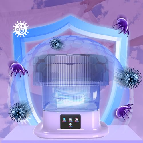 Portable Washing Machine, 13L 2 in 1 2kg Mini Washing Machine and Dryer, Portable Washe with 3 Cleaning Modes for Panties, Socks, Underwear, Camping, RV, Travel purple - Image 3