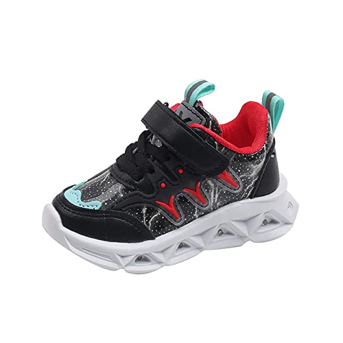 Kids' Light-Up Running Shoes Toddler Baby Boys Girls LED Flashing Sneaker Athletic Shoes with Strap4