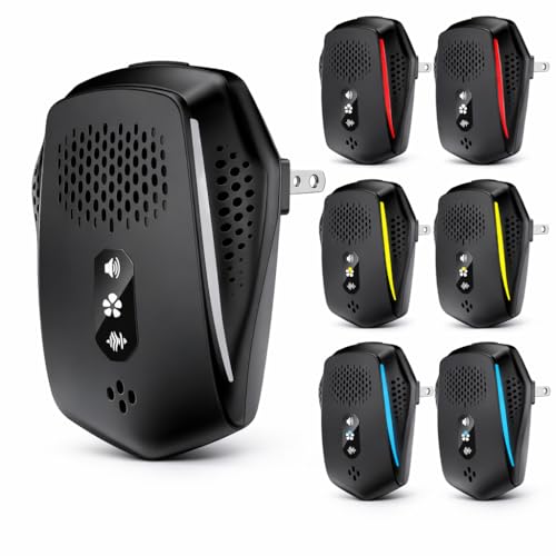 Image of Pest Indoor Repeller - Repellent for Mouse, Mice, Rats, Roaches, Ants, Spiders (6 Pack)