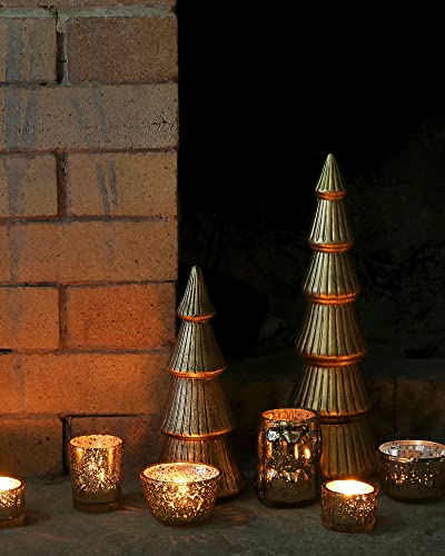 Wondrous' Deco Wooden Christmas Tree Figurine thumb #3