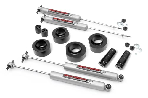 Kit de elevación de 1.5 pulgadas con amortiguadores N3 para Jeep Wrangler TJ 97-06