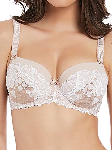Fantasie Women's Marianna Underwire Foam Padded Half Cup Bra Bra, -Latte, 32F #TOP26