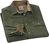 Legendary Whitetails Men's Buck Camp Flannel Shirt Long Sleeve, Army, M UK #5