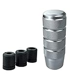 YCooiFo Shifter Knob, 3.78" Aluminum Weighted Car Gear Shift Manual knobs Fit Universal Manual Trans