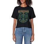 Sleeping with Sirens - Green Madness - Official Merchandise Women's Crop Top