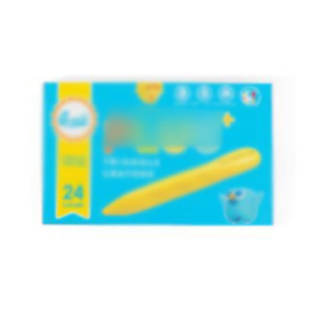 ASFD Drawing pens Children's Crayons Washable Oil Painting Stick Triangle Crayons do Not Dirty Hands Creative Art Supplies Painting Set Colour pens