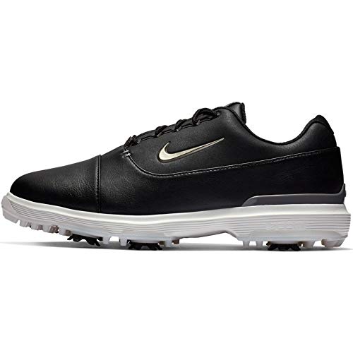 Nike Men's Air Zoom Victory Pro Golf Spikes Black/Metallic Pewter/Summit White Size 8.5 M US