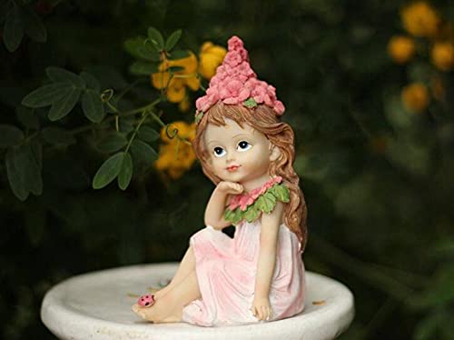 Statues sculptures filles fleur fée pour un cadeau d'anniversaire idéal