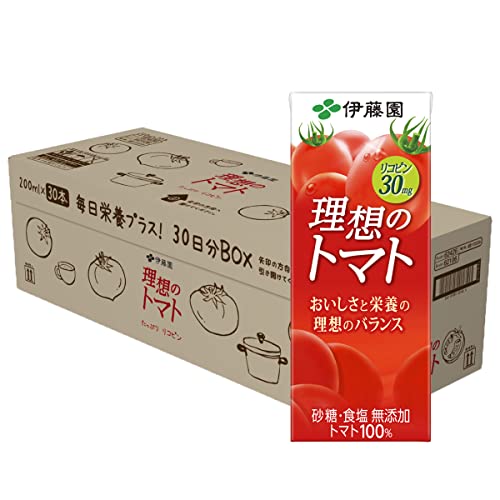 伊藤園 理想のトマト 30日分BOX  200ml ×30本