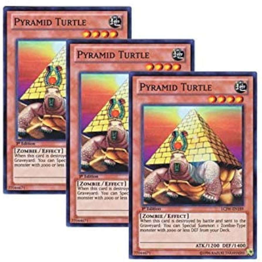 状態良　ピラミッドタートル 英語 スーパーレア CP02 英語版 LCJW-EN189 Pyramid Turtle ピラミッド・タートル