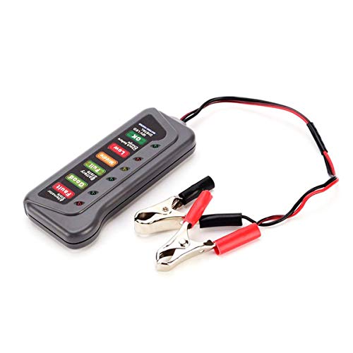 healthwen Auto Batterij Tester 12V 6 LED Licht Auto Digitale Dynamo Oplaadtester voor Auto Motorfiets Auto Diagnostic… - Afbeelding 4