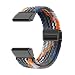 Produktbild Armband Kompatibel mit Garmin Descent MK1/MK2/MK2i Uhrenarmband Weben Nylon Sport Elastisch Magnetisch Verschluss Damen Herren Armbänder für Garmin Descent MK1/MK2/MK2i Ersatzarmband (18)