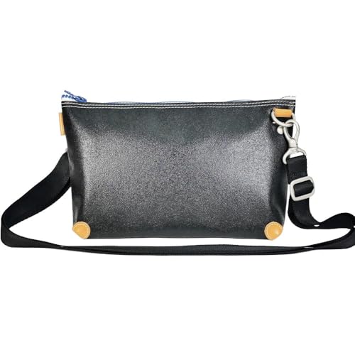 TENT BAG MORGAN.01 防水ショルダーバッグ[ブラック]