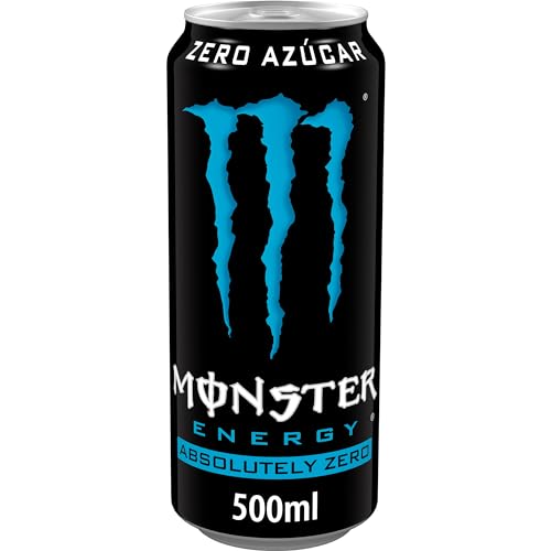 Monster Energy Zero Azúcar, Bebida Energética- Lata 500ml