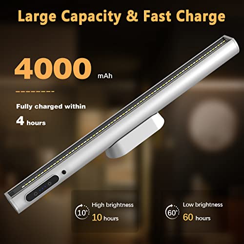 Hapfish Battery Powered Operated Wall Strip Lights, Magnetic LED Light Bar by Hapfish - Used condition - Image 3